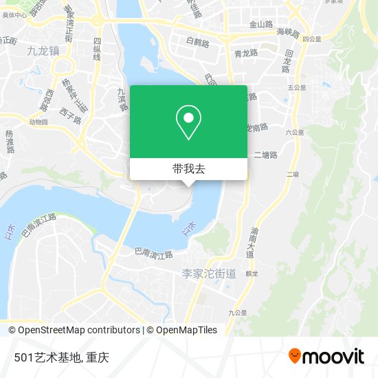 501艺术基地地图