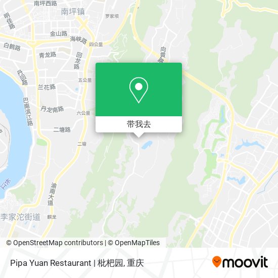 Pipa Yuan Restaurant | 枇杷园地图