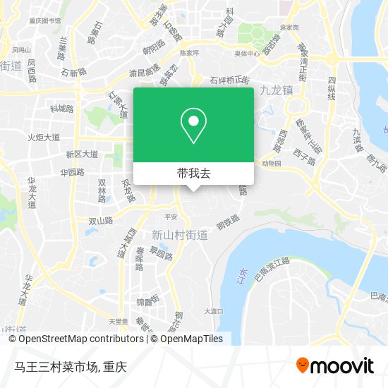 马王三村菜市场地图