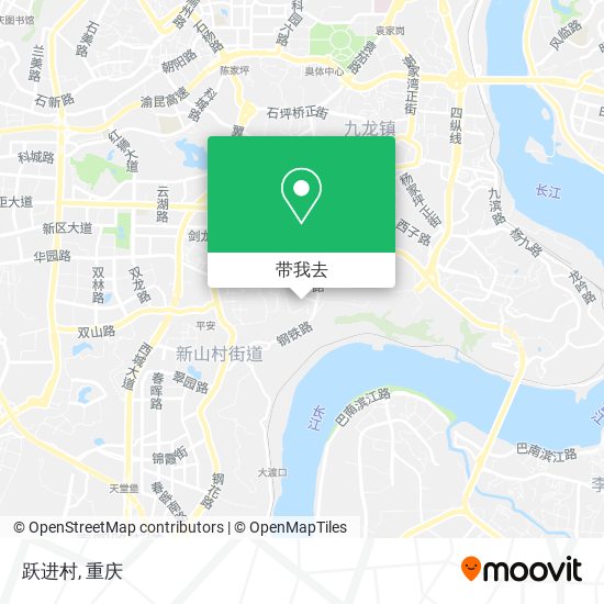 跃进村地图