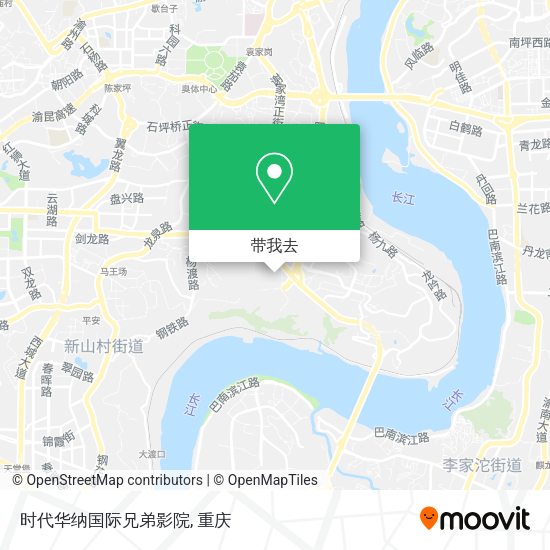 时代华纳国际兄弟影院地图