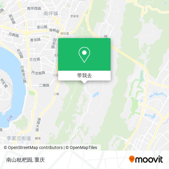 南山枇杷园地图