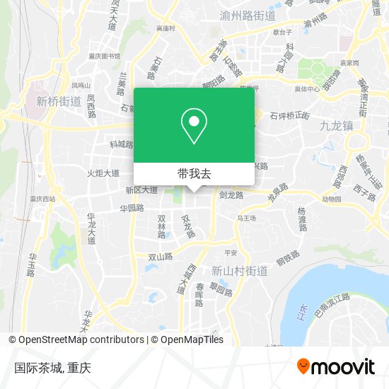 国际茶城地图