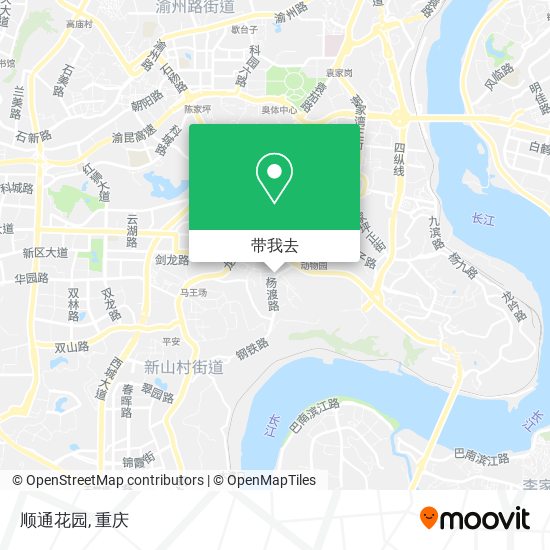 顺通花园地图