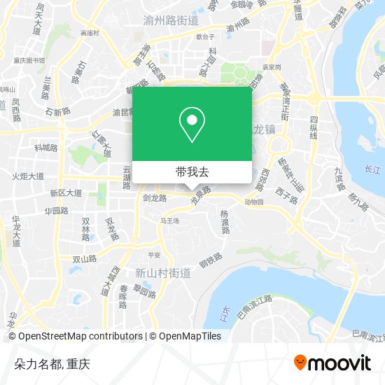 朵力名都地图
