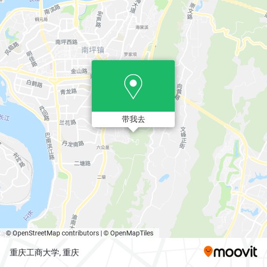 重庆工商大学地图
