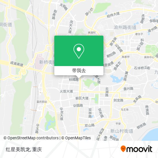 红星美凯龙地图