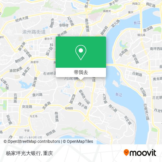 杨家坪光大银行地图
