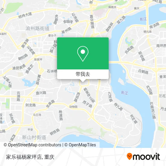 家乐福杨家坪店地图