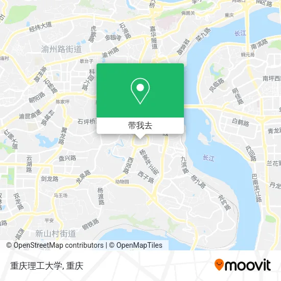 重庆理工大学地图