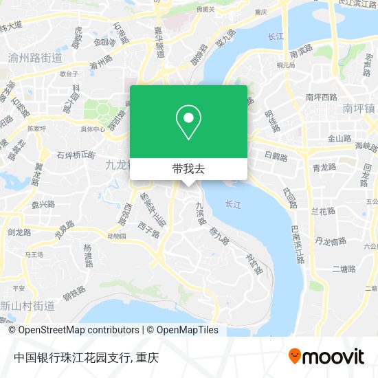 中国银行珠江花园支行地图