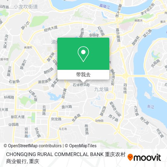 CHONGQING RURAL COMMERCLAL BANK 重庆农村商业银行地图