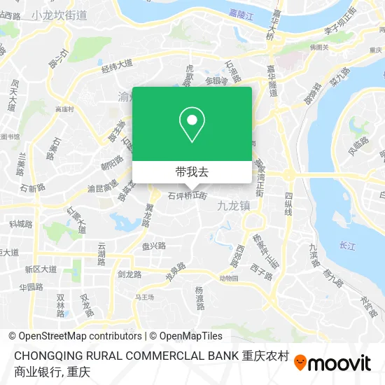 CHONGQING RURAL COMMERCLAL BANK 重庆农村商业银行地图