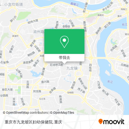 重庆市九龙坡区妇幼保健院地图