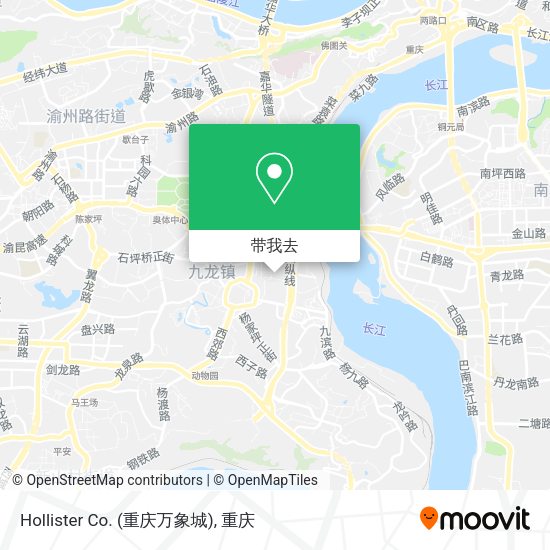 Hollister Co. (重庆万象城)地图