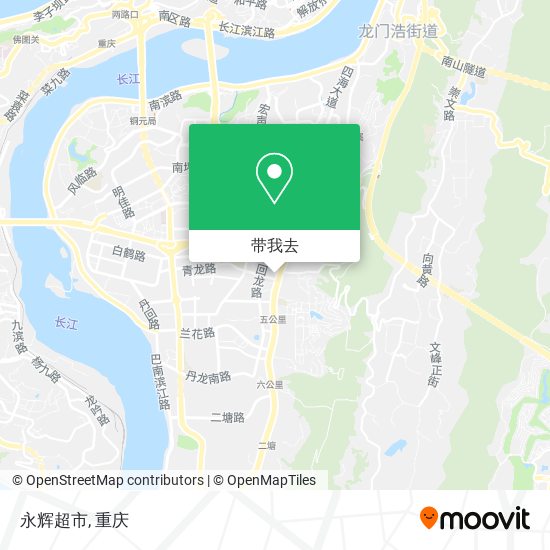 永辉超市地图