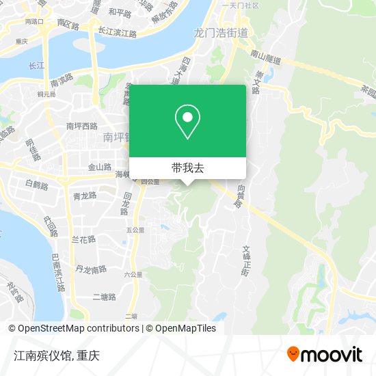 江南殡仪馆地图