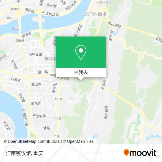 江南殡仪馆地图