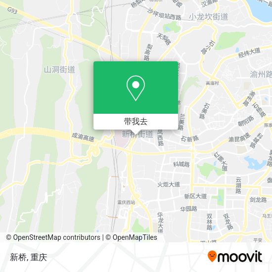 新桥地图