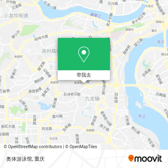 奥体游泳馆地图