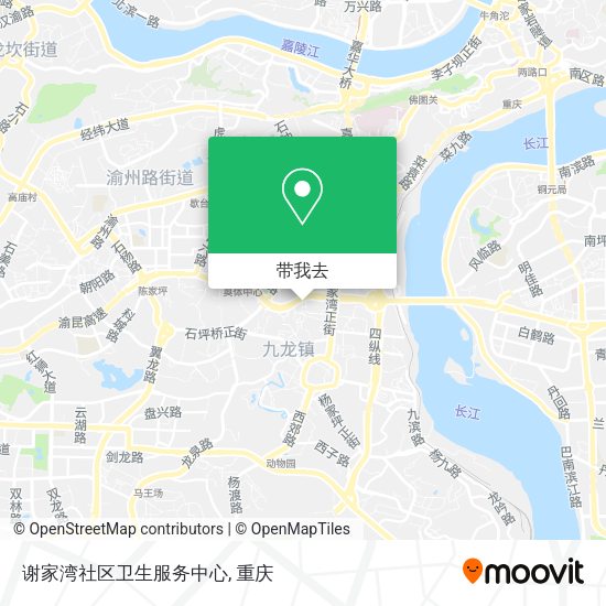 谢家湾社区卫生服务中心地图