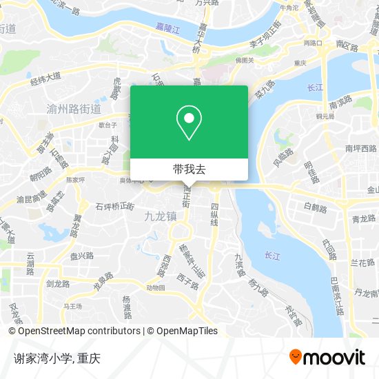 谢家湾小学地图