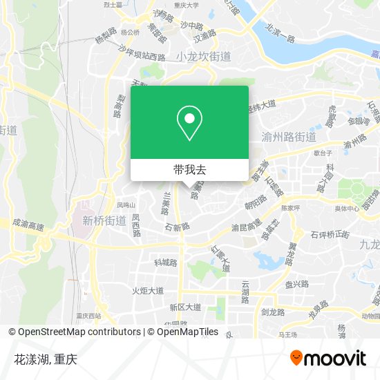 花漾湖地图