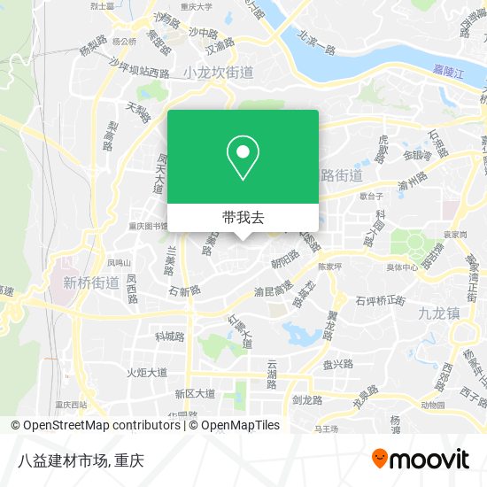 八益建材市场地图