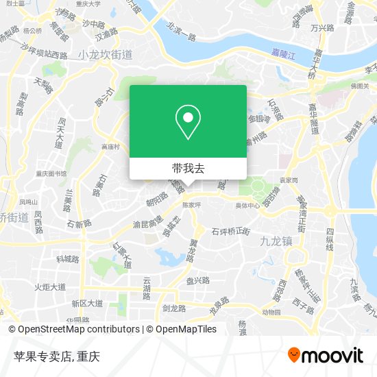 苹果专卖店地图