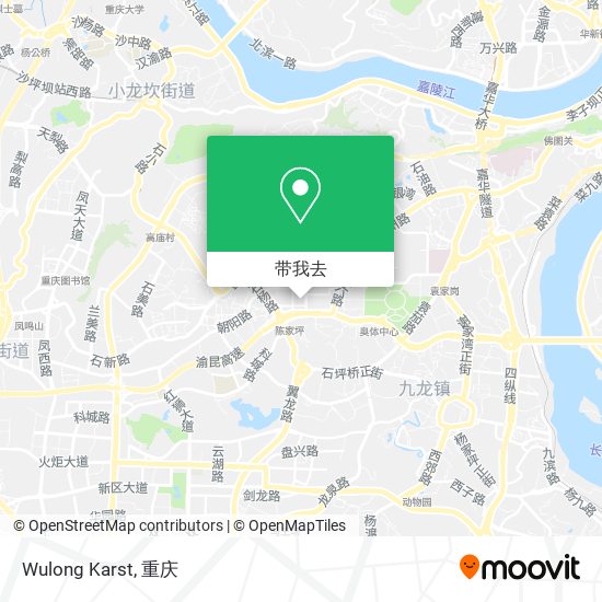 Wulong Karst地图