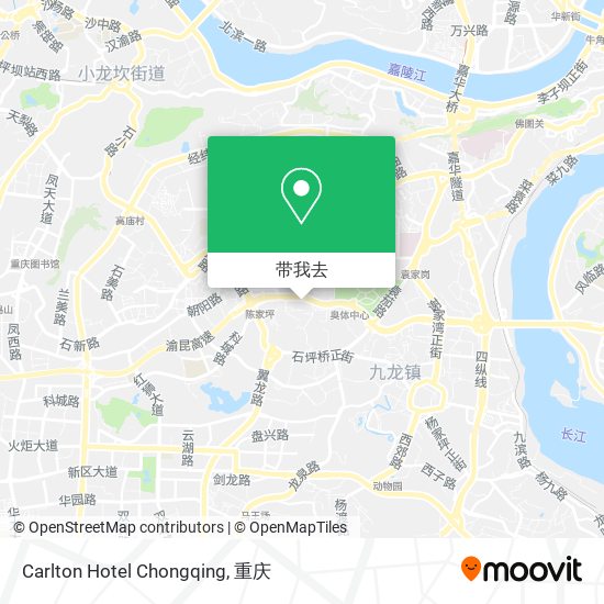 Carlton Hotel Chongqing地图