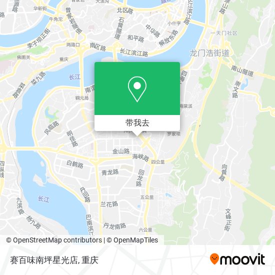 赛百味南坪星光店地图
