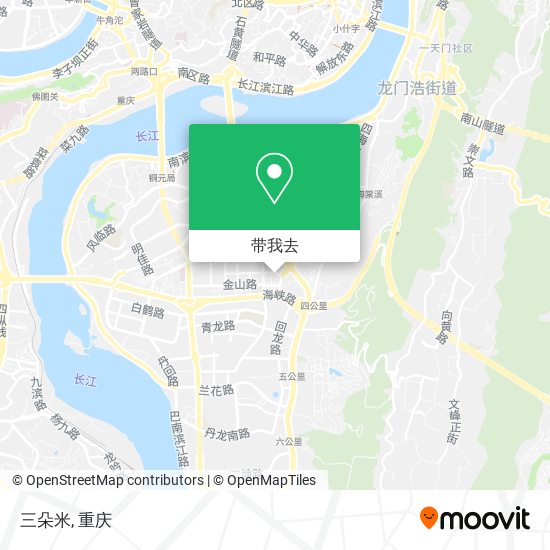 三朵米地图
