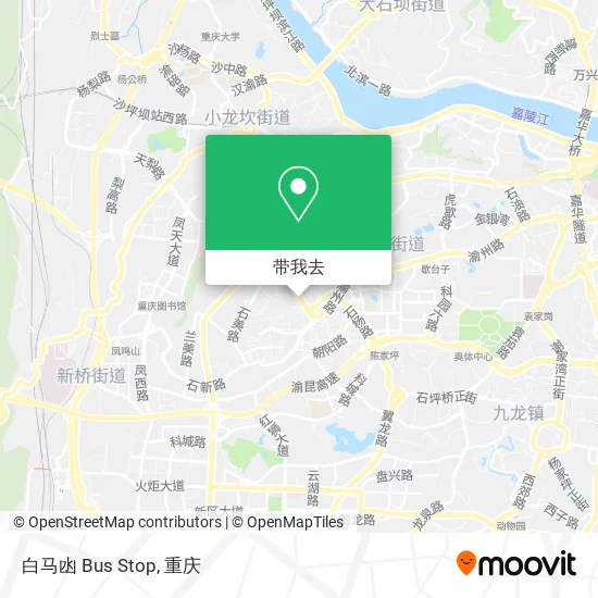 白马凼 Bus Stop地图