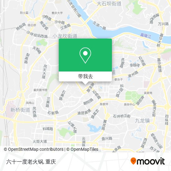 六十一度老火锅地图