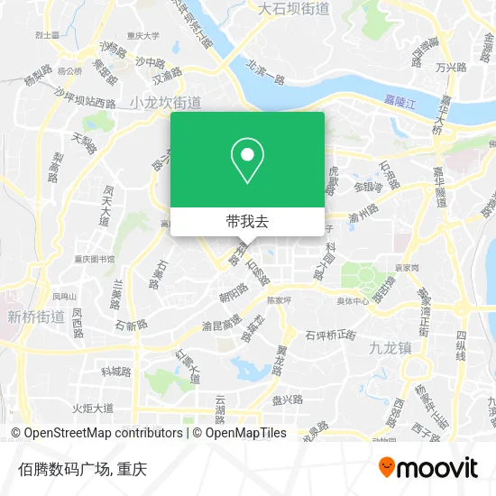 佰腾数码广场地图