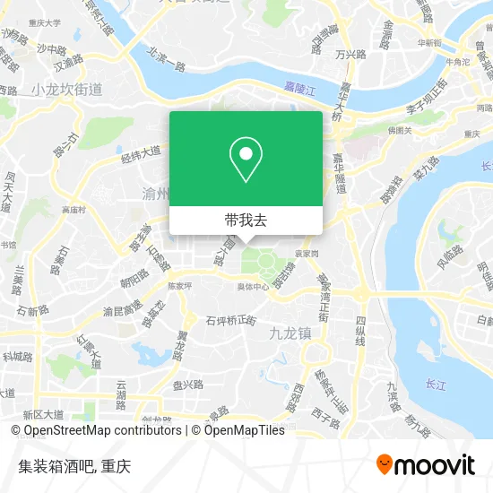 集装箱酒吧地图