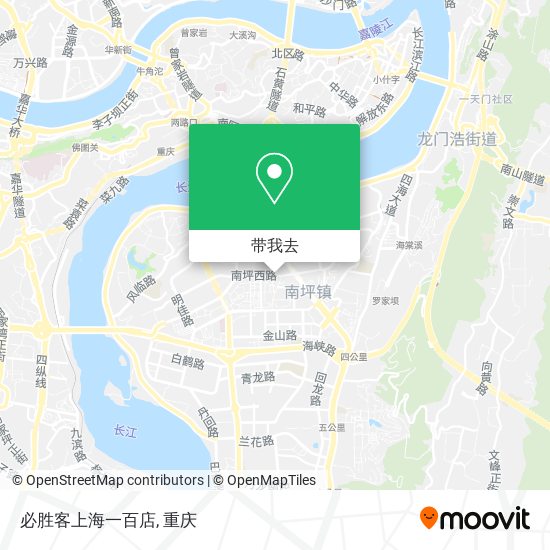 必胜客上海一百店地图