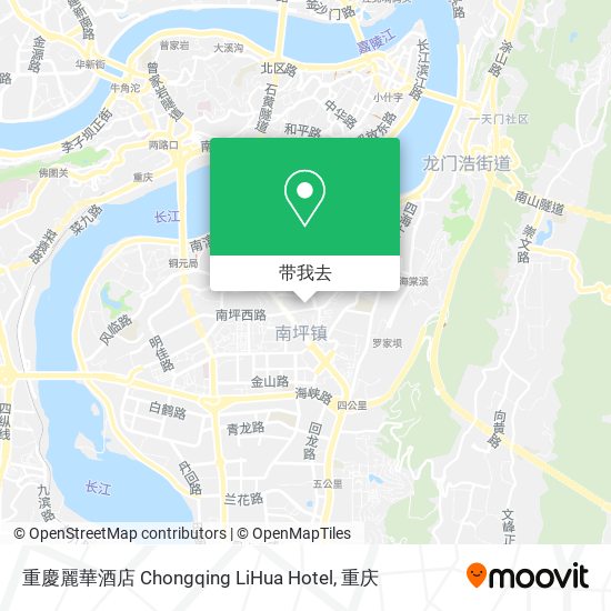 重慶麗華酒店 Chongqing LiHua Hotel地图