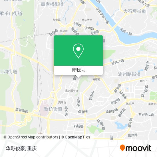 华彩俊豪地图