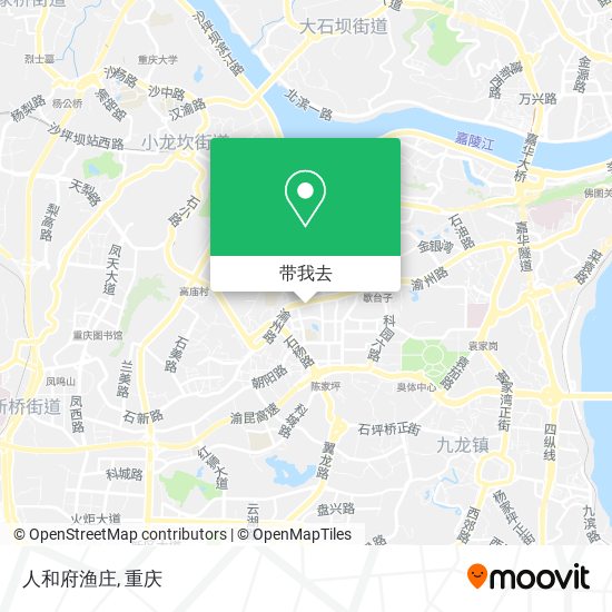人和府渔庄地图