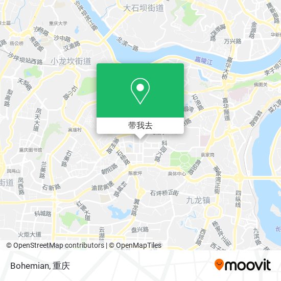Bohemian地图