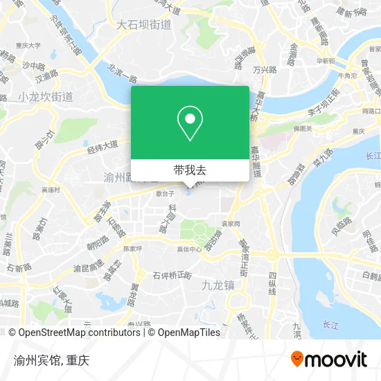 渝州宾馆地图