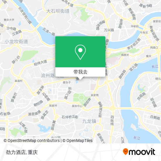 劲力酒店地图