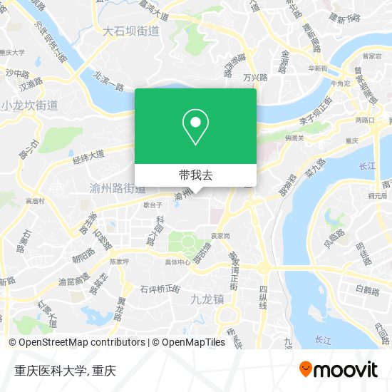重庆医科大学地图