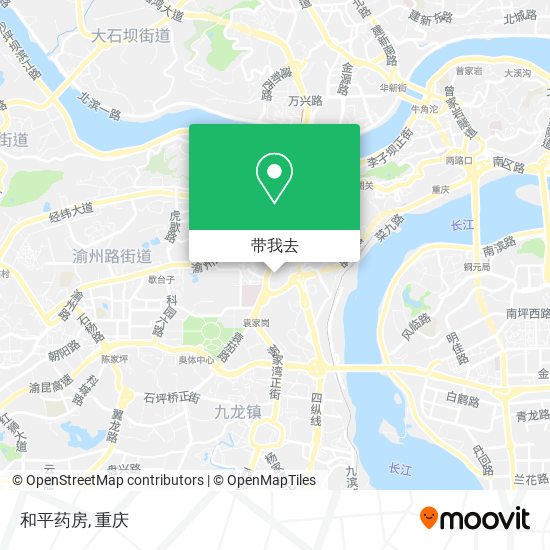 和平药房地图