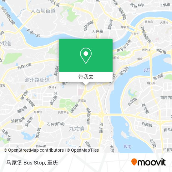 马家堡 Bus Stop地图