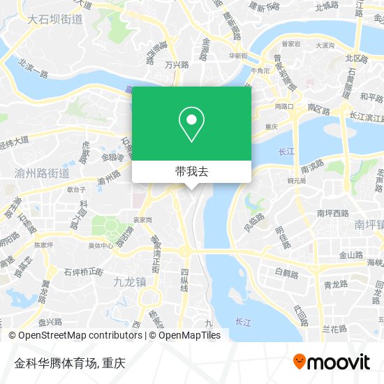 金科华腾体育场地图