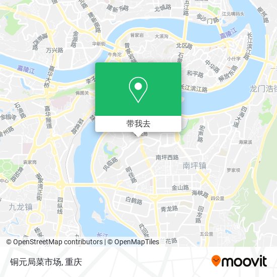 铜元局菜市场地图