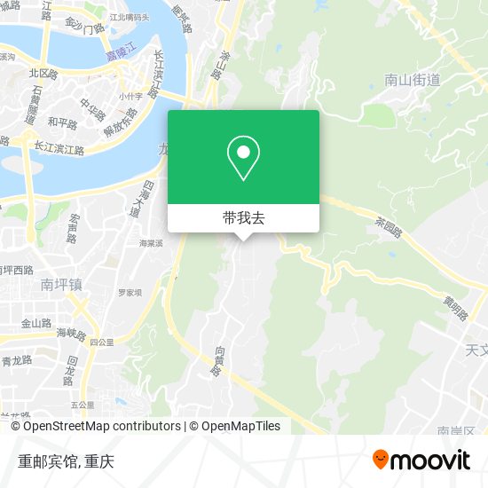 重邮宾馆地图